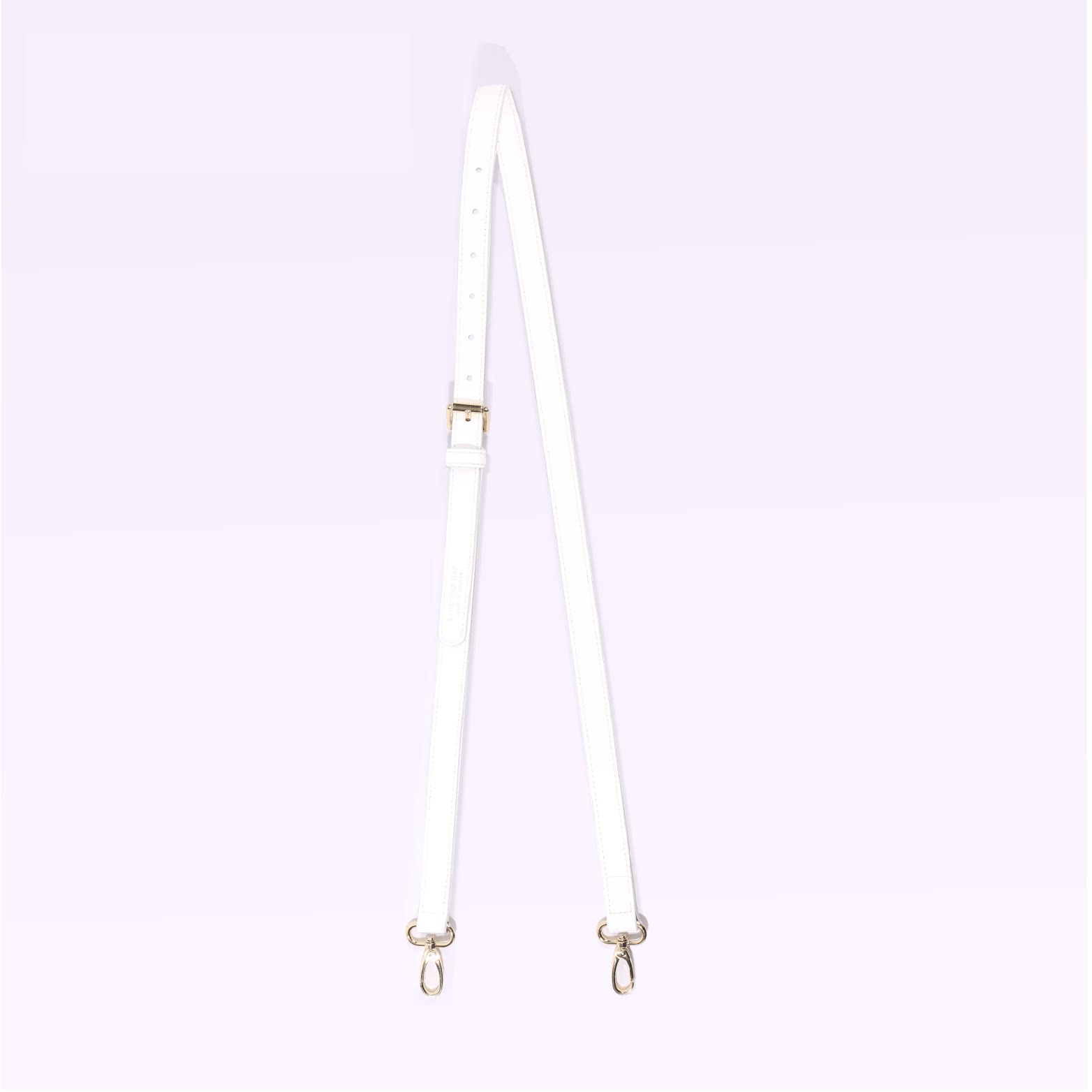 包拯适用于DIOR迪奥BOBBY可调节白色/黑色/蓝色纯皮定制肩带