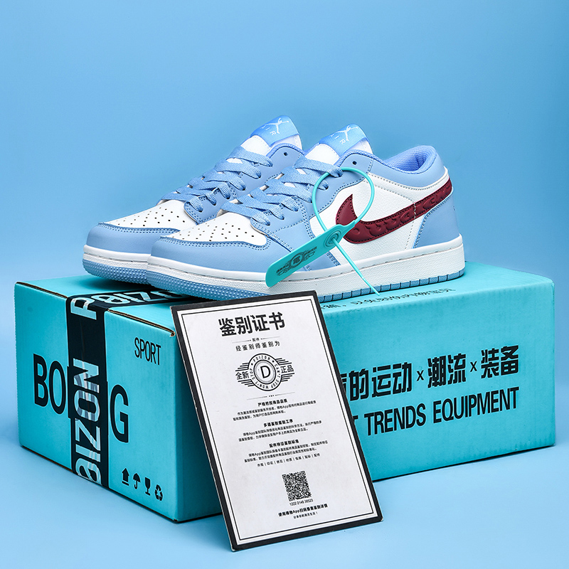 aj男鞋大学蓝空军一号青苹果黑白熊猫板鞋女af1黑红脚趾冰雪奇缘