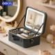 OBOX2026新款 化妆包女带镜子带灯护肤品洗漱美妆通勤收纳挂行李箱