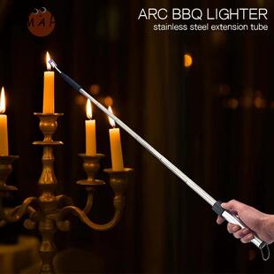 烟火点火器过年放鞭炮瓦斯灶打火机长手柄户外电子脉冲点炮仗神器