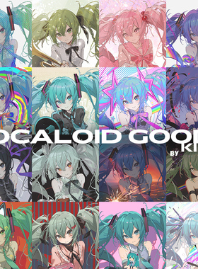 [右手定则]Kieed V家 MIKU TETO 镭射卡 周边套组