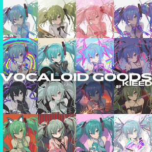 [右手定则]Kieed V家 MIKU TETO 镭射卡 周边套组