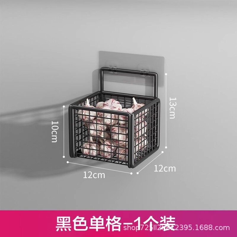 厨房壁挂葱姜蒜置物架多