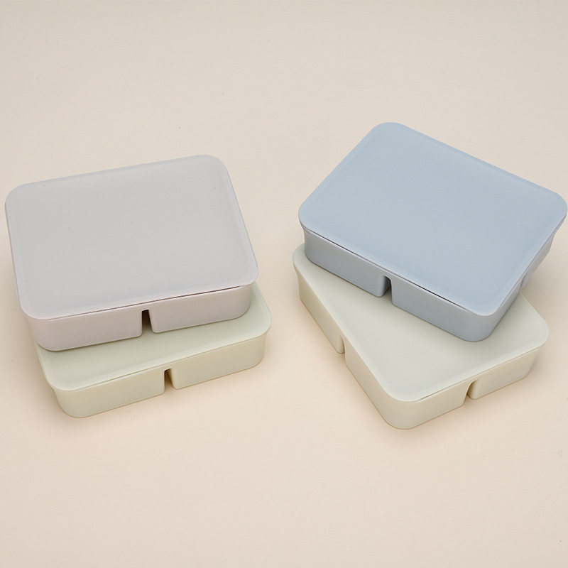 婴幼儿硅胶辅食盒 防串味易脱模冰格 食品级硅胶冷冻盒母婴用品