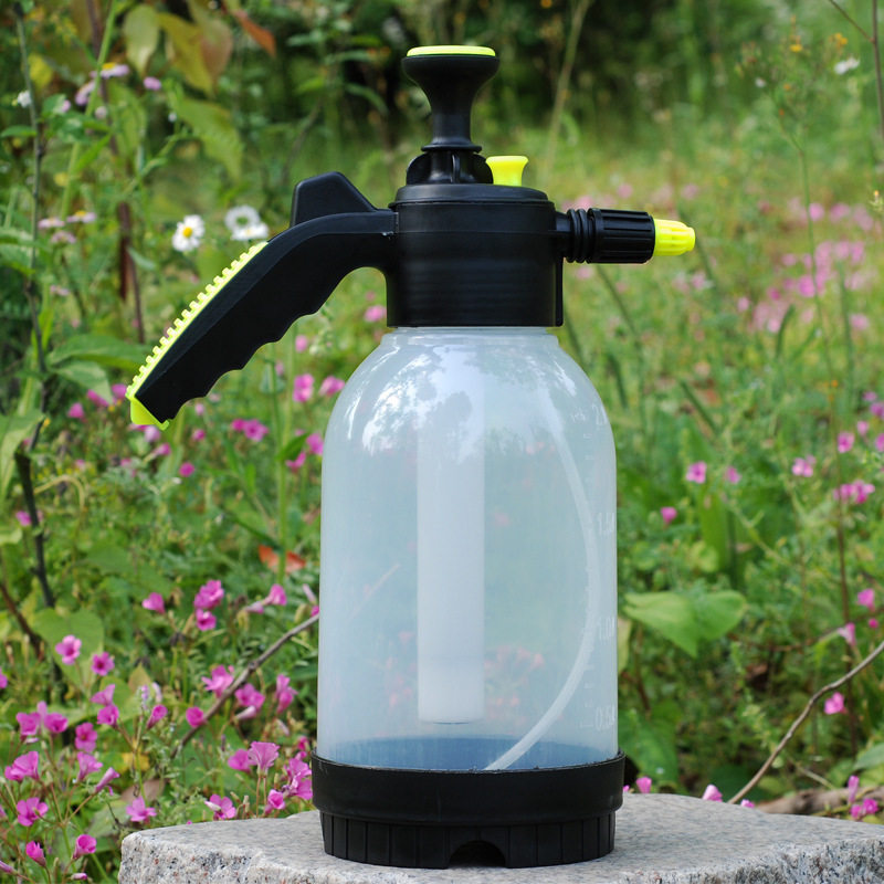 企茂新款气压式喷雾器浇花喷壶喷雾器喷水2L浇花洒水壶瓶