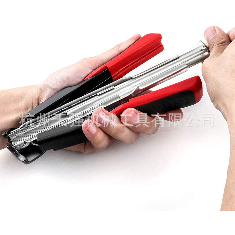 绑鸡笼钳C型钳SR8宠物笼专用钉枪超市封口器铁笼封口机封口钳子