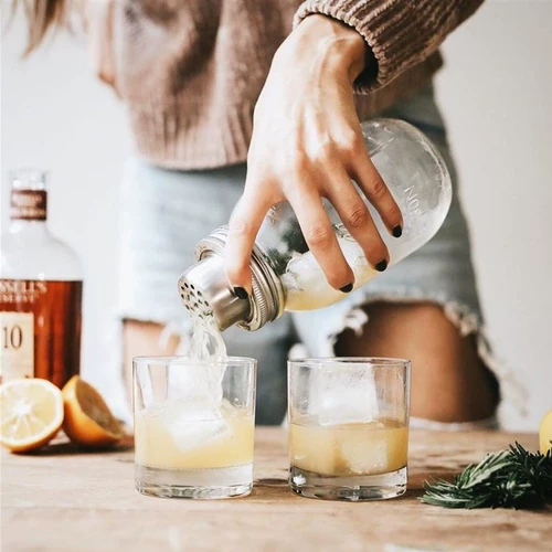 Utsuwaemahonssaker Мейсон Бармен omememime Смешающий чашку соул из нержавеющей стали Сноуке из нержавеющей стали