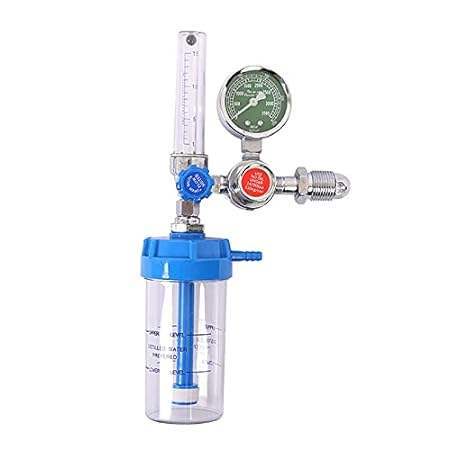 Gas Flowmeter External Thread Oxygen Pressure Regulator B