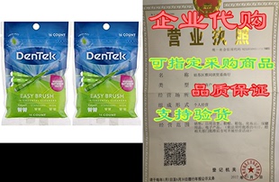 Brush Easy Fresh Mint DenTek Cleaners Interdental Tight