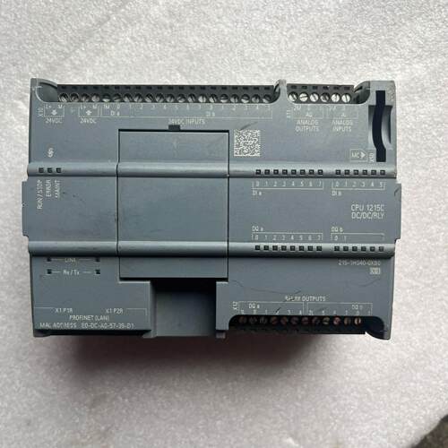 215-1HG40-0XB0 PLC CPU1215C DC/DC/RLY 工控模块议价维修