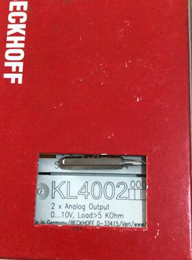 KL4002 倍福模拟输工控总线端子模块议价维修