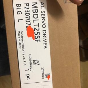 MBDLT25SF 伺服驱动器 400W 松下交流伺服驱动议价维修