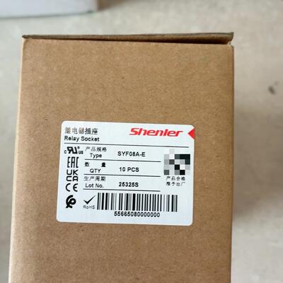 SYF08A-E 申乐继电器插座 工业控制系统通用配件议价维修