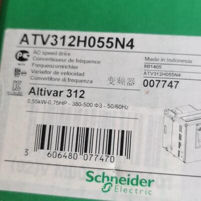 ATV312H055N4 变频器 0.55kW三相交流调速工控配件议价维修
