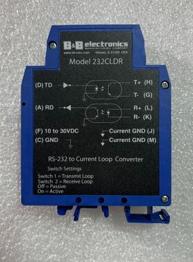 232CLDR RS-232转电流环转换器 工业信号转换模块议价维修