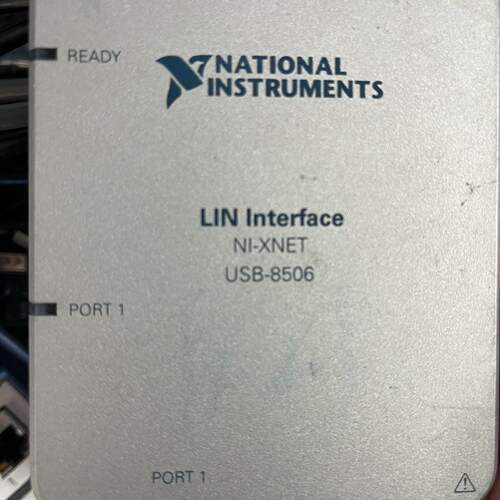 NI-XNET USB-8506 LIN接口模块 单口USB接口 LIN总线通信议价维修
