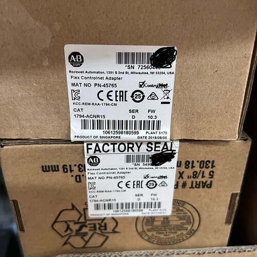 1794-ACNR15 Flex Controlnet适配器 工业自动化配件议价维修