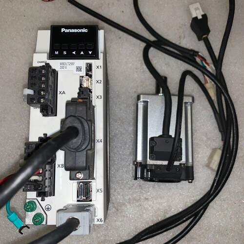 MBDLT25SF 松下A6伺服 400W 驱动电机套装带配线议价维修