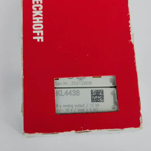 KL4438 倍福工控模块 8通道模拟输PLC工业控制模块议价维修
