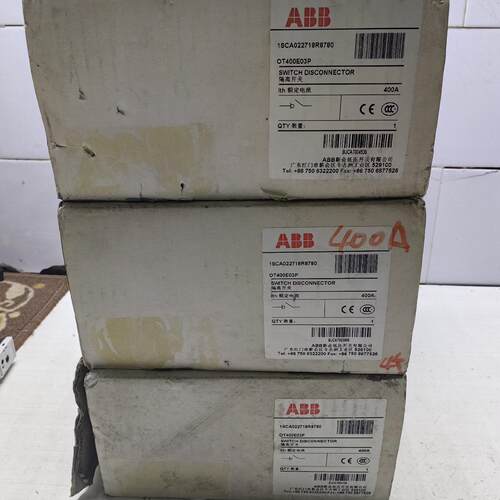 OT400E03P 隔离开关 400A ABB工业工控元件议价维修