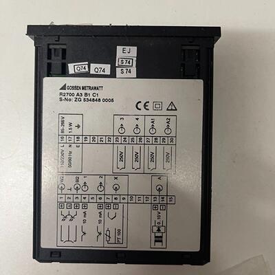 R2700 A3 B1 C1 戈森米拉特工控温控仪表 工业器材议价维修
