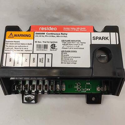 S8600M Resideo 点火控制器 24V 60Hz 适配各类燃气设备议价维修