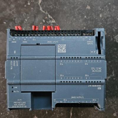 6ES7 214-1AG40-0XB0 CPU1214C PLC可编程控制模块议价维修