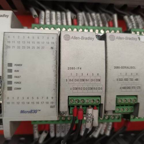 Micro830 2080-IF4 2080-SERIALISOL AB罗克韦尔工控模块议价维修