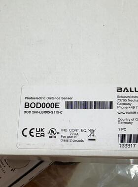 BOD000E BOD 26K-LBR05-S115-C 光电传感器巴鲁夫议价维修