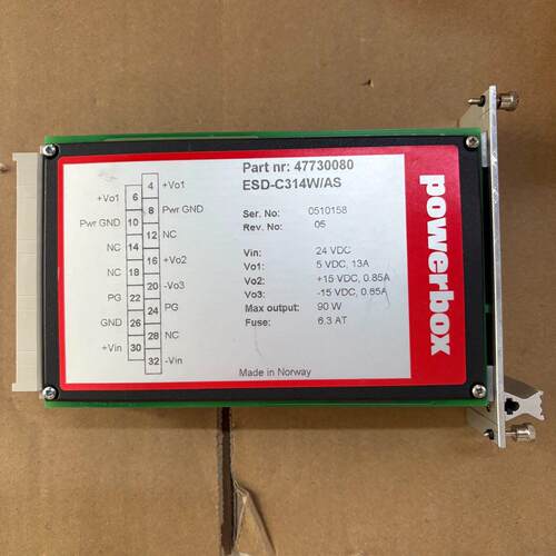 ESD-C314W/AS Powerbox 工控电源模块 工业控制配件议价维修