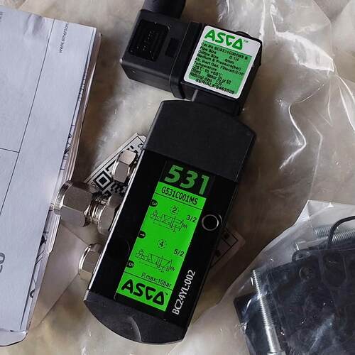 G531C001MS 电磁阀 24VDC 10bar 工业气动控制元件议价维修