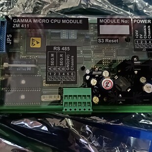 ZM411 CPU模块 GAMMA MICRO 工业工控RS485接口板议价维修