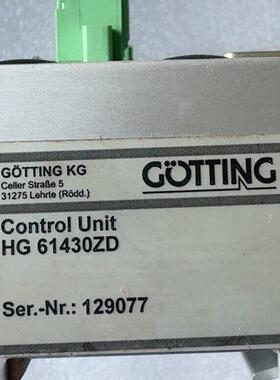 HG61430ZD GOTTING 控制单元 工业工控自动化配件议价维修