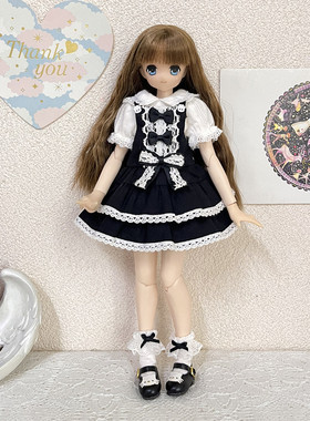Azone blythe 6分特体古早风娃衣 蕾丝吊带裙