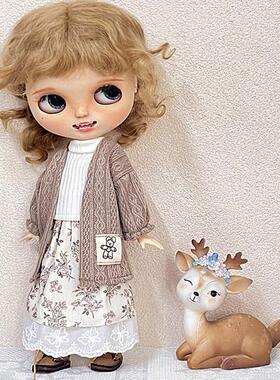 现货娃衣小布娃娃ob24\ob22 azone 复古森系 娃衣套装