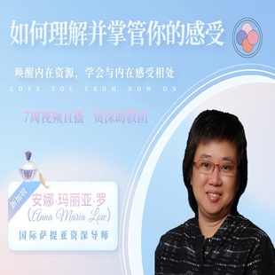 安娜如何理解并掌管你的感受视频唤醒心智自我成长萨提亚模式课程