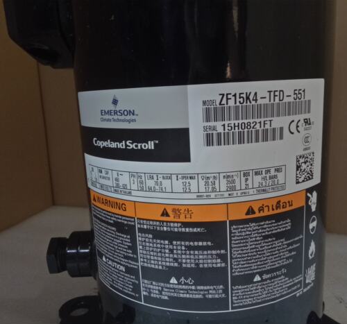 ZF06K4 ZF09K4-TFD-551 ZF11K4E ZF15K4 ZF18K4E-551谷轮压缩机