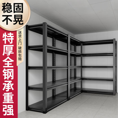 家用货架置物架多层落地超市仓库阳台储物架杂物间架子仓储收纳架