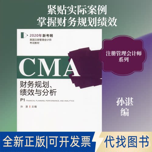 全新正版财务规划、绩效与分析 2020孙湛 编9787521810820经济科学出版社2019-12-01