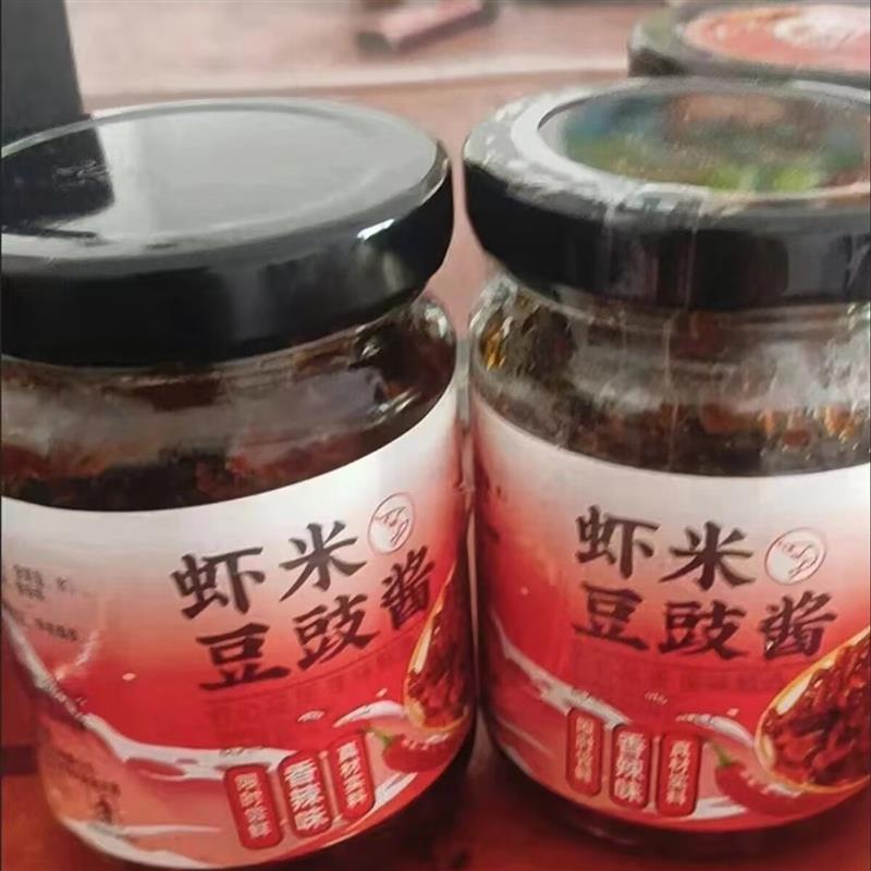 青春沂蒙真材香辣虾米酱下饭菜海鲜拌饭拌面酱湖南特产即食虾仁