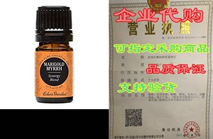 Edens Garden Marigold Myrrh Essential Oil Synergy Blend，