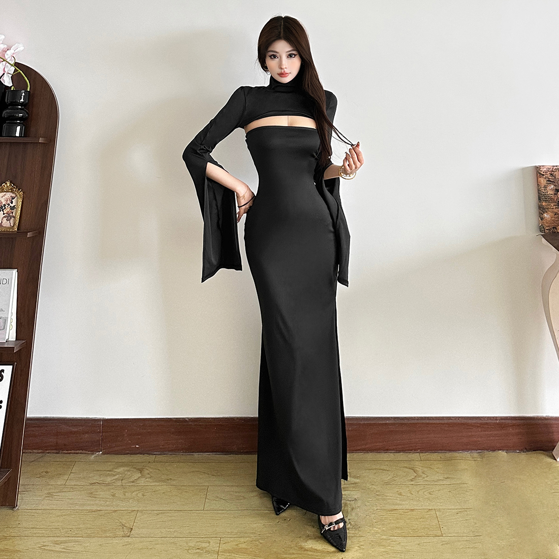 WEIRDPUSS都市酷飒摩登女王套装