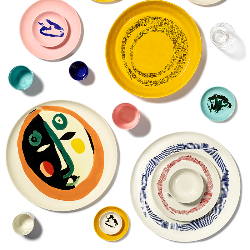 serax陶瓷西餐盘菜盘圆形小众