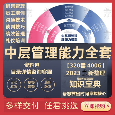 中层管理者培训提升企业领导力