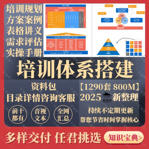 2025年培训体系搭建管理案例资料
