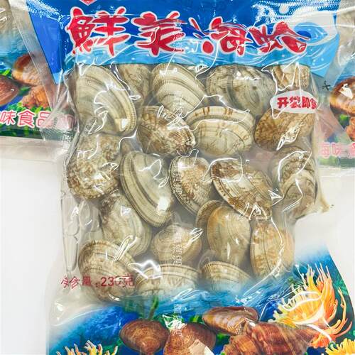 *丹东丹京蚬仔230g鲜美海蛤蜊海味原汁花甲花蛤即食沙蚬仔海鲜