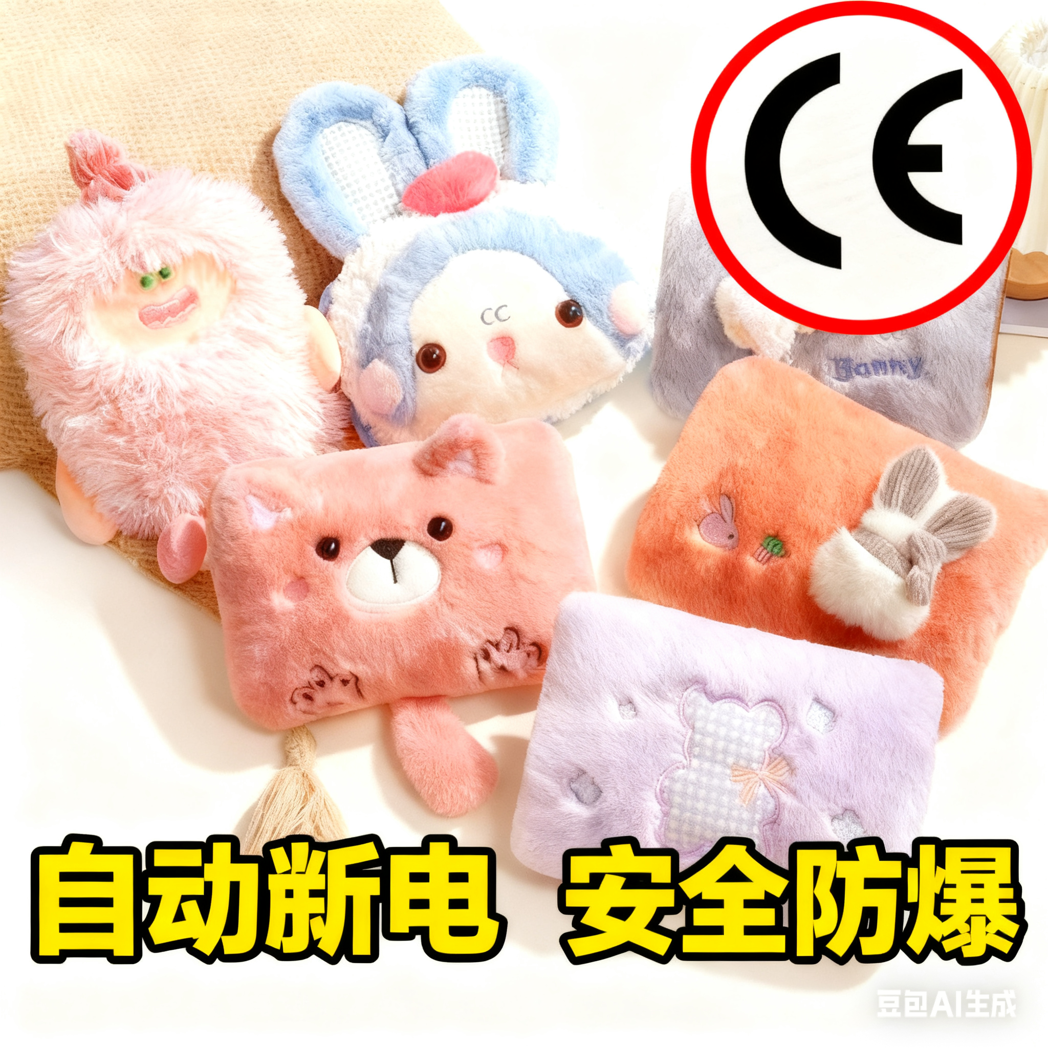 电热宝3C认证自动断电暖手宝