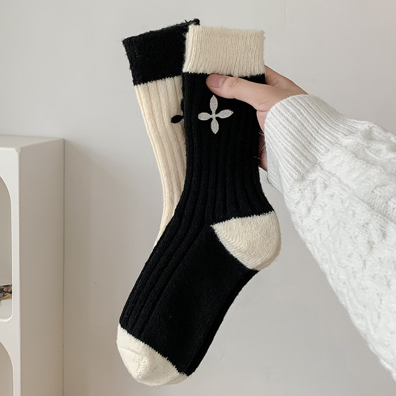 "生活不简单 尽量简单过"【冬季厚厚保暖中筒