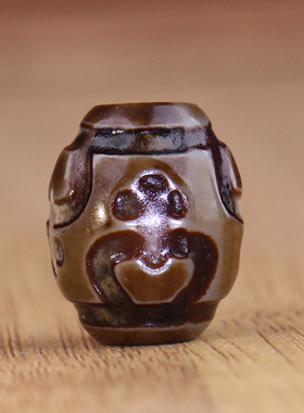 梵间星辰 西藏天然玛瑙 高油至纯宝瓶天珠 超顶项链 吊坠 锁骨链