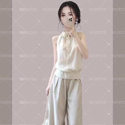 SOLENELARA2025超火夏装一整套干练气质盐系轻熟高级感又酷又飒挂